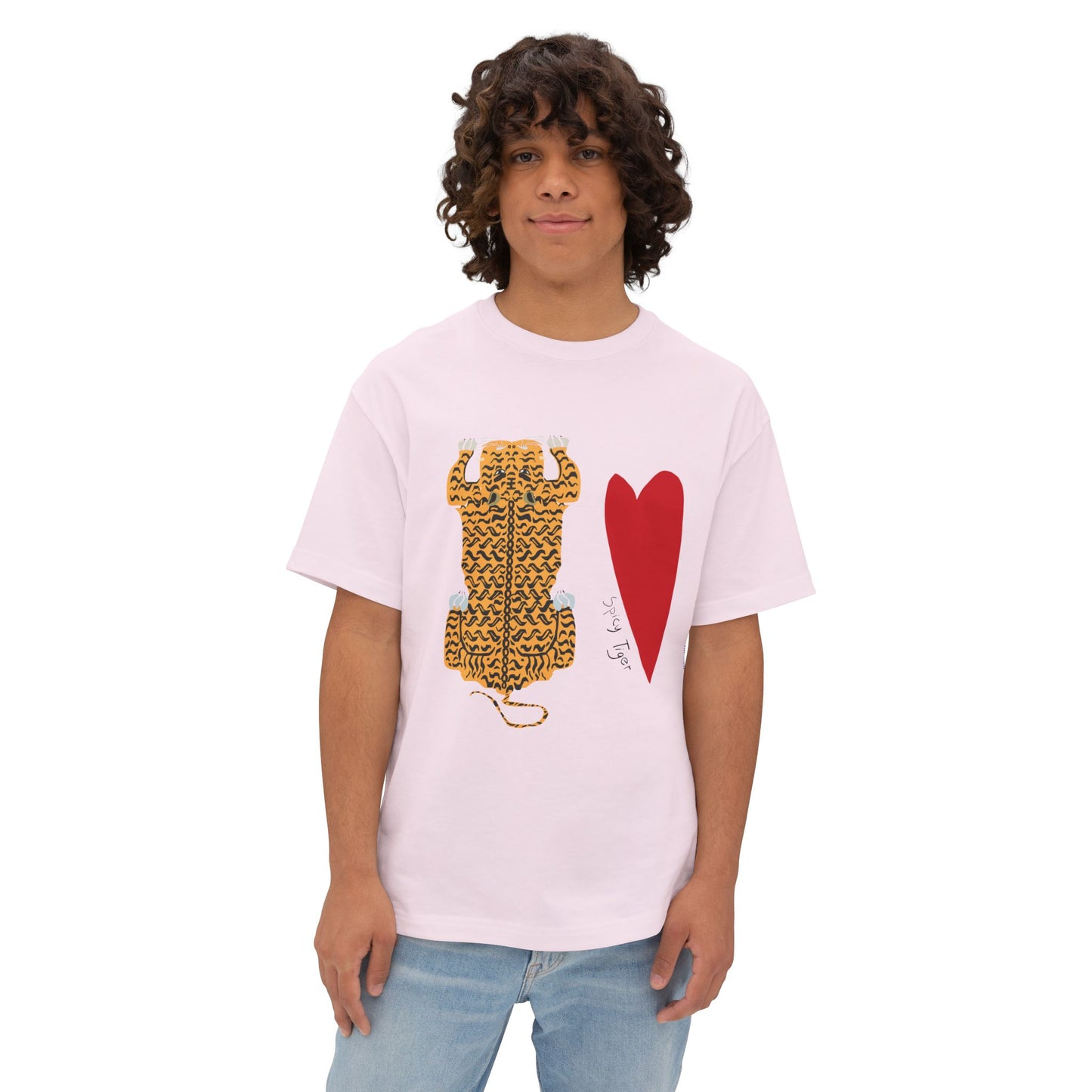 Spicy Tiger <Oversized Boxy Tee>