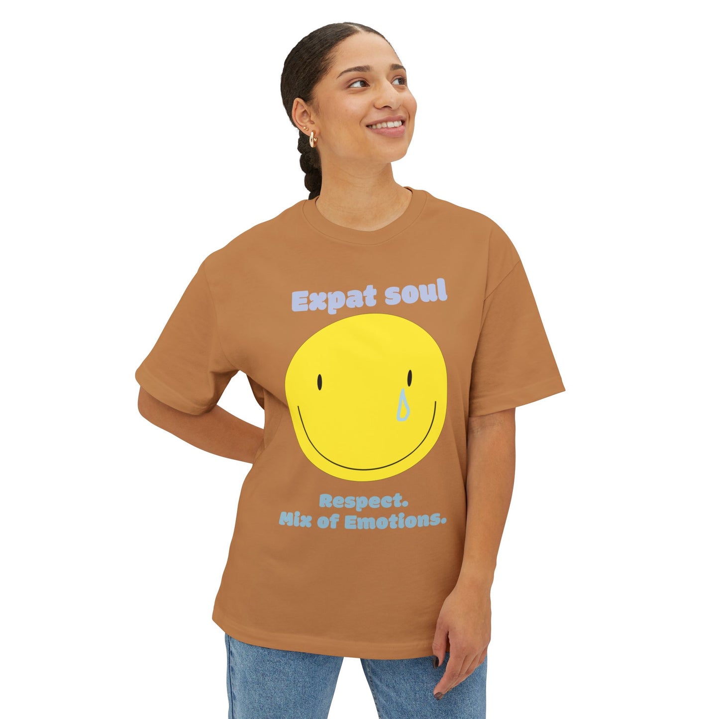 Expat Soul < Oversized Boxy Tee >