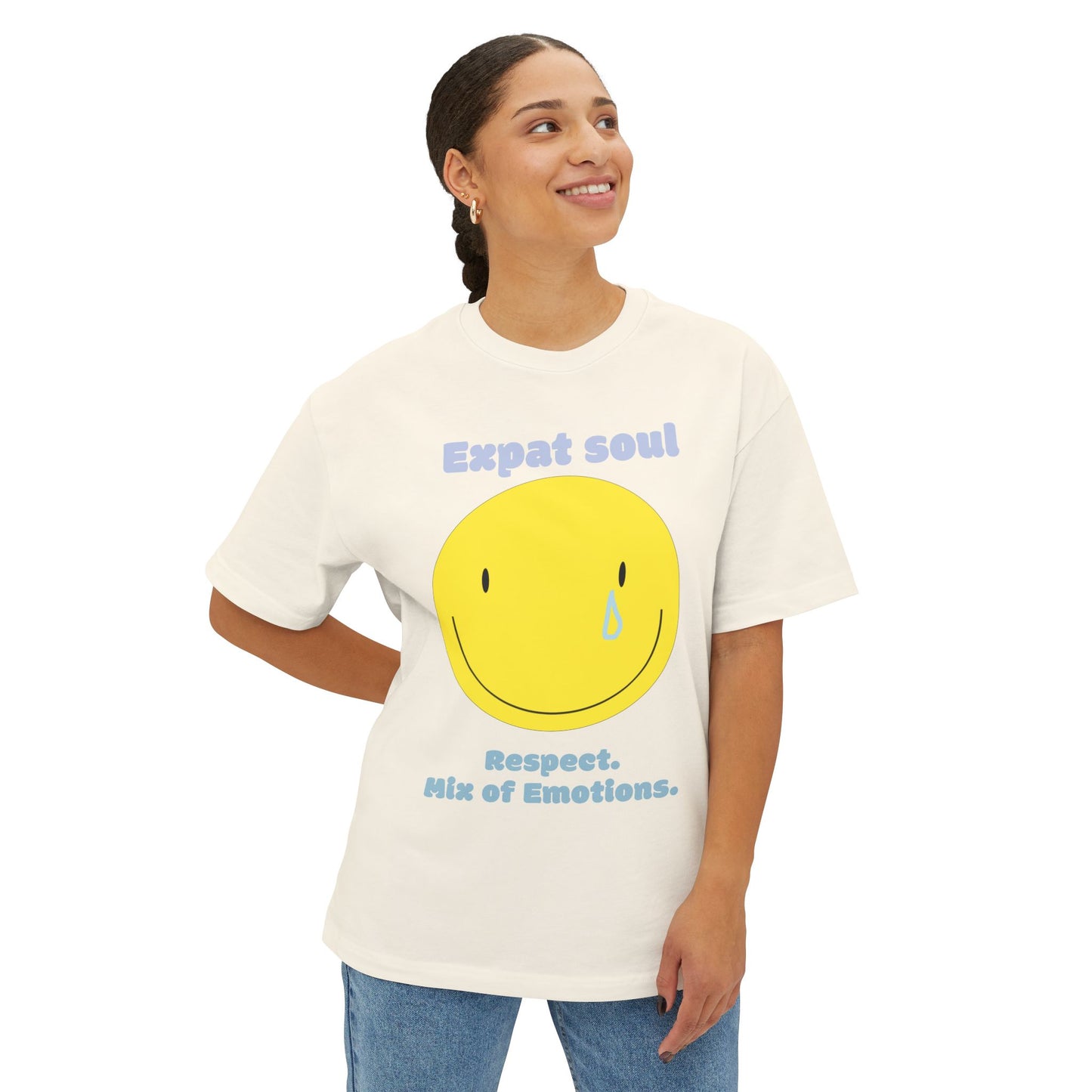 Expat Soul < Oversized Boxy Tee >