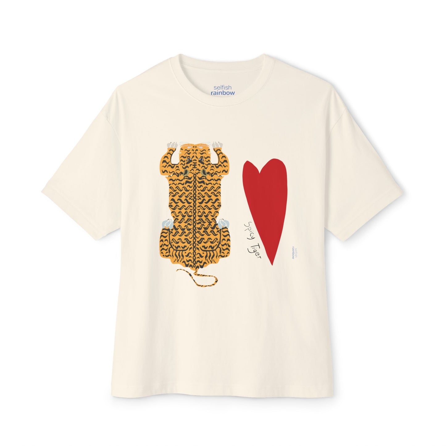 Spicy Tiger <Oversized Boxy Tee>