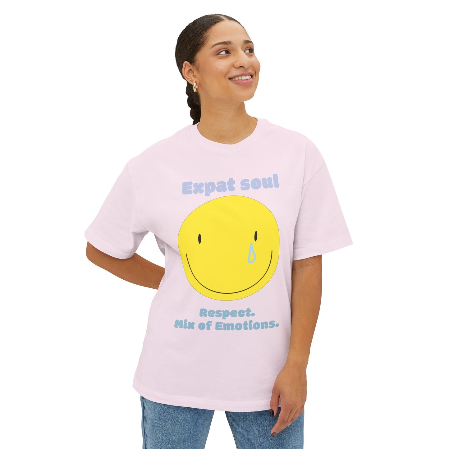 Expat Soul < Oversized Boxy Tee >