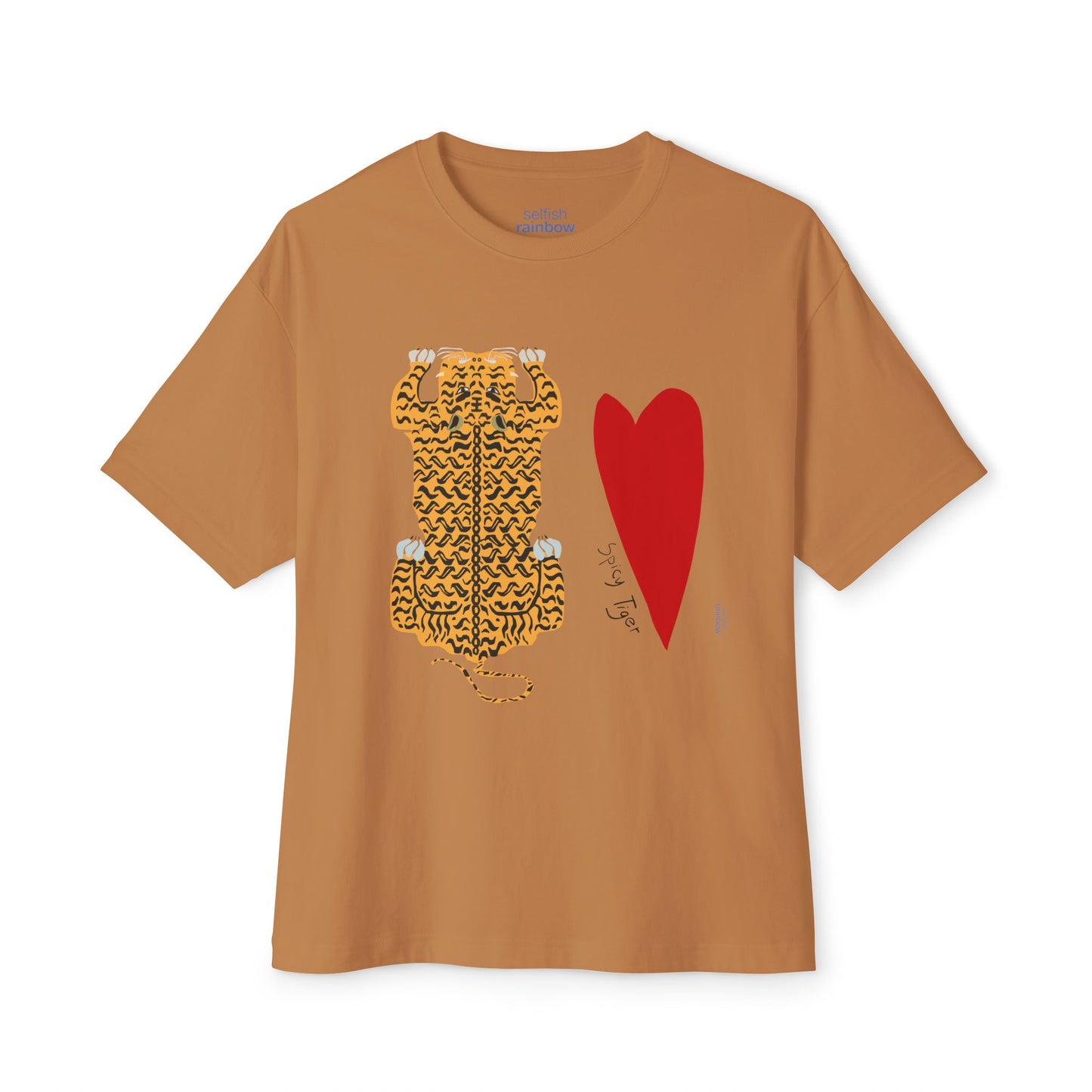 Spicy Tiger <Oversized Boxy Tee>