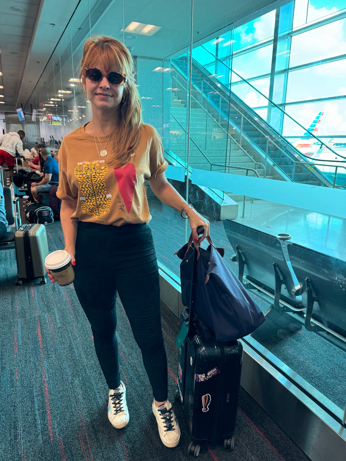 Spicy Tiger <Oversized Boxy Tee>