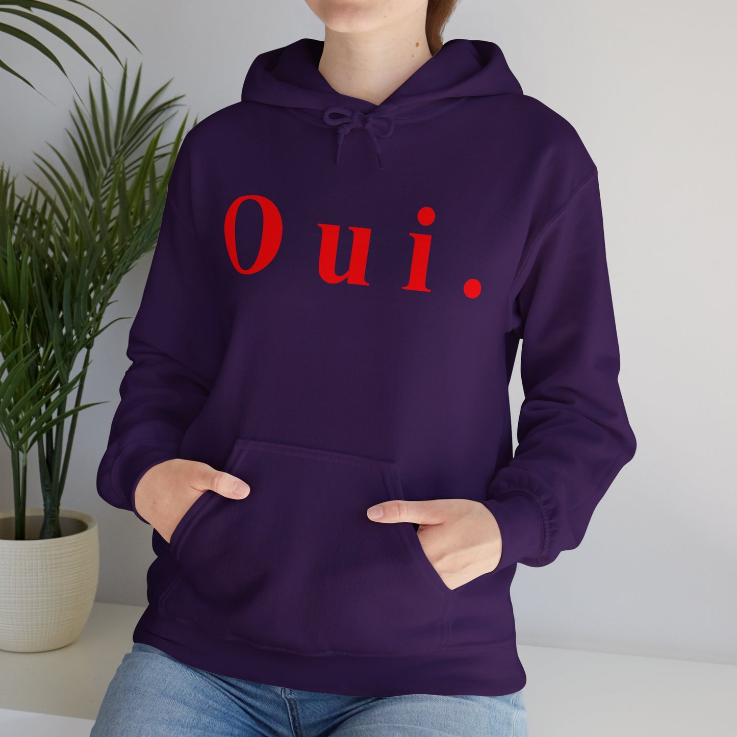 Oui. Hooded Sweatshirt