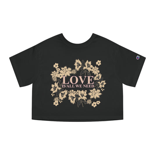 Love Is All we need. << Cropped T-Shirt >>