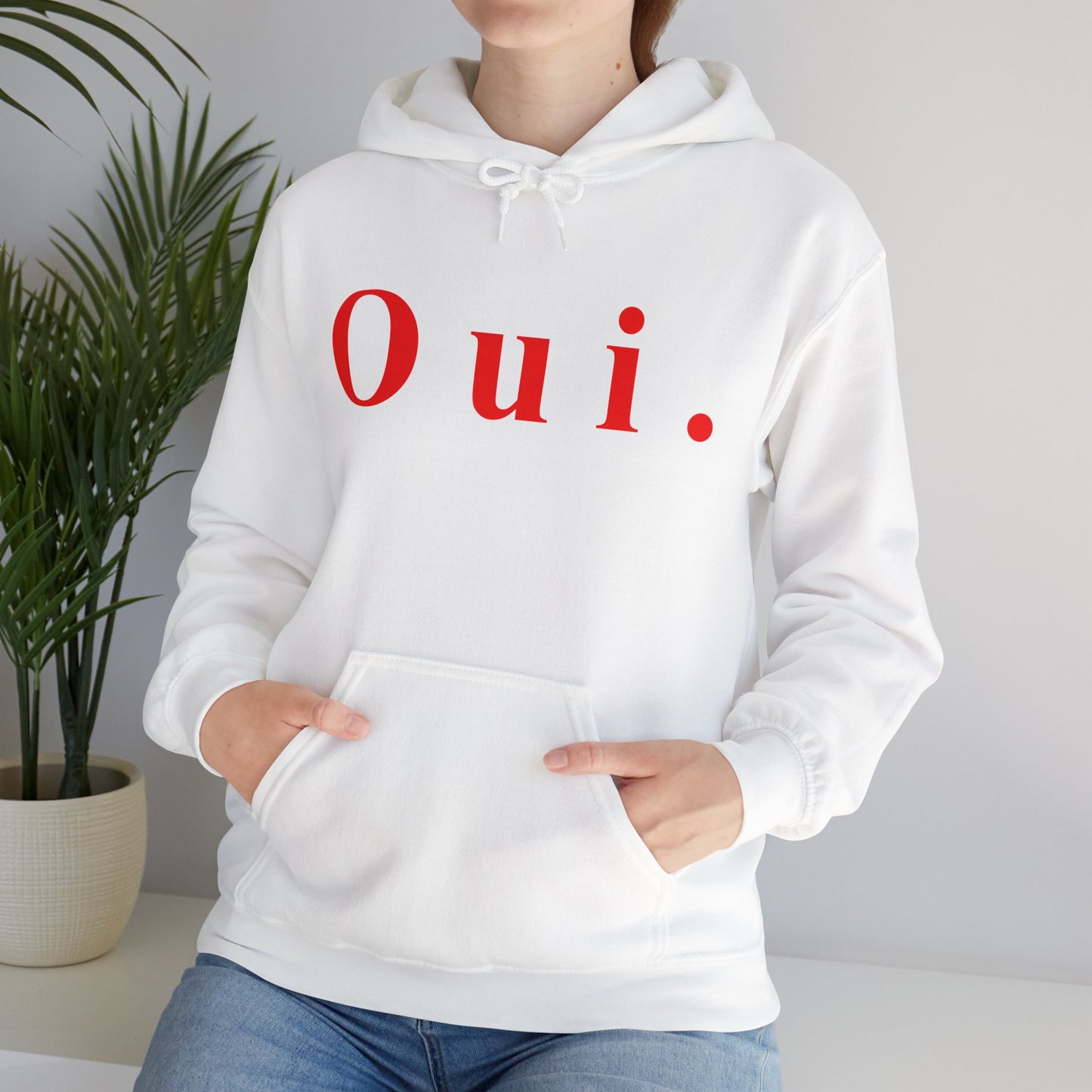 Oui. Hooded Sweatshirt