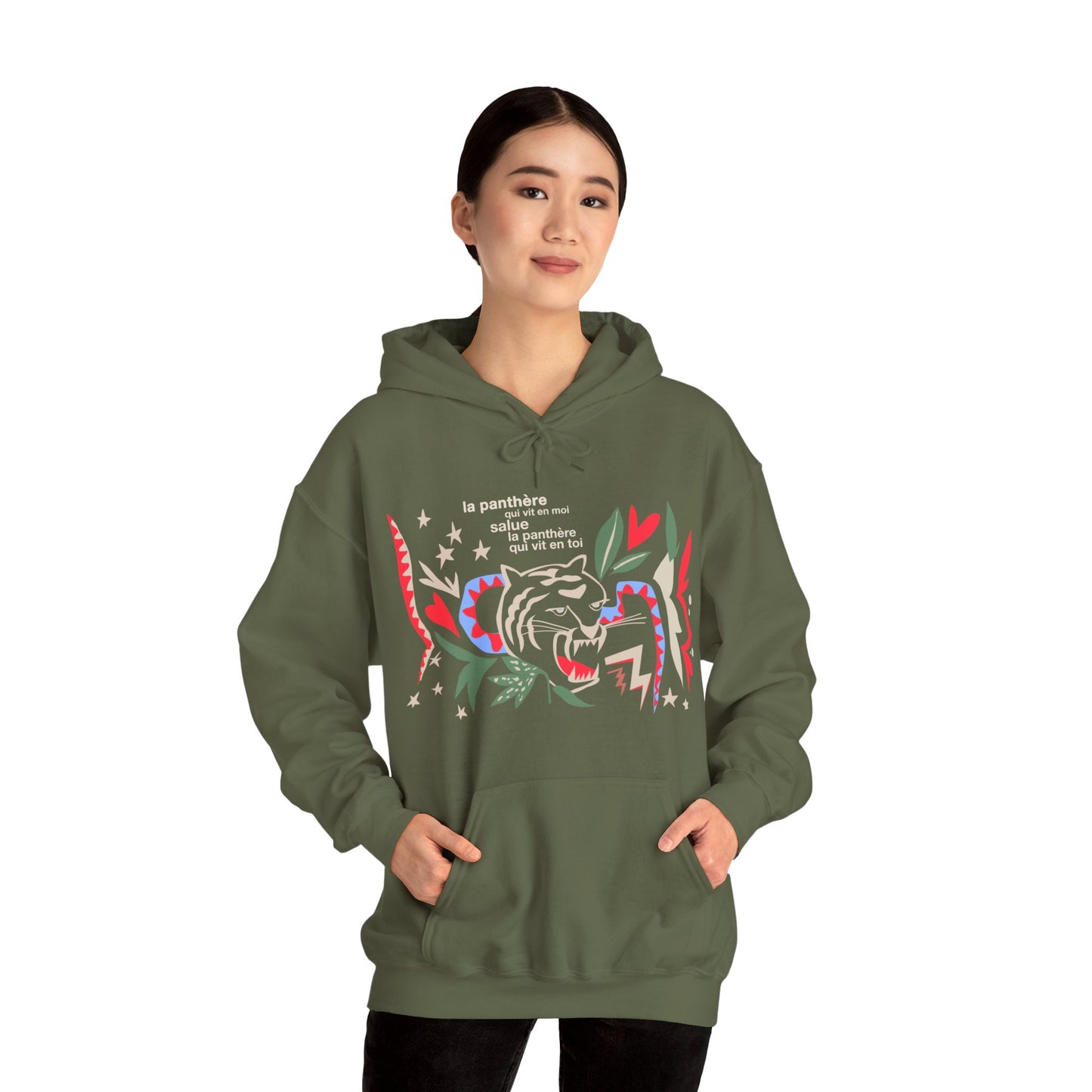 La Panthere < Hooded Sweatshirt >