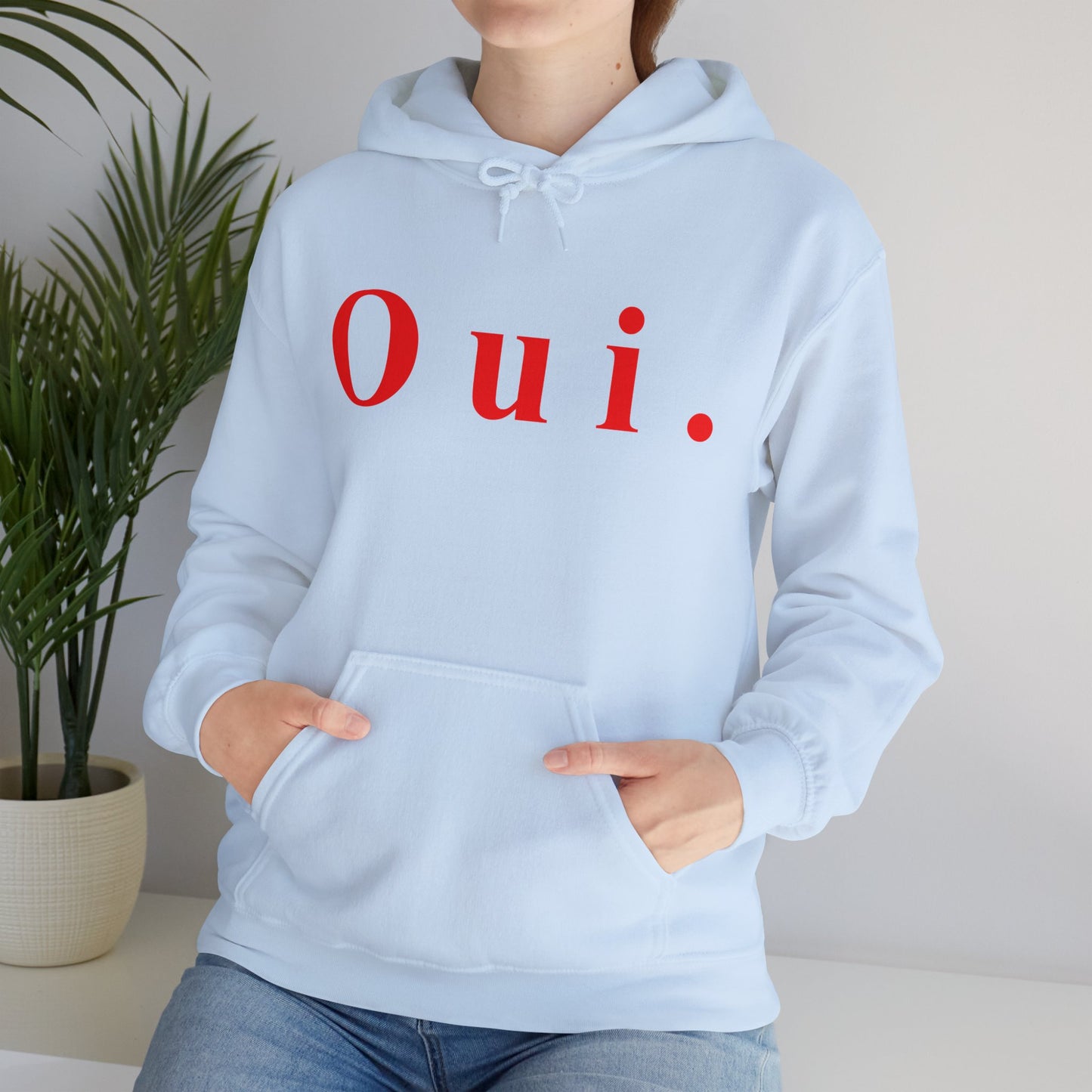 Oui. Hooded Sweatshirt